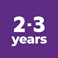 2-3 Years